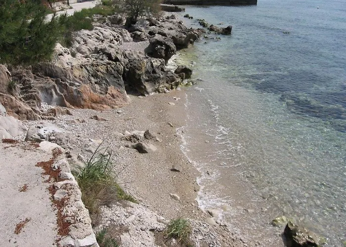 아파트 In With Seaview, Terrace, Air Condition, Wifi 오레비츠